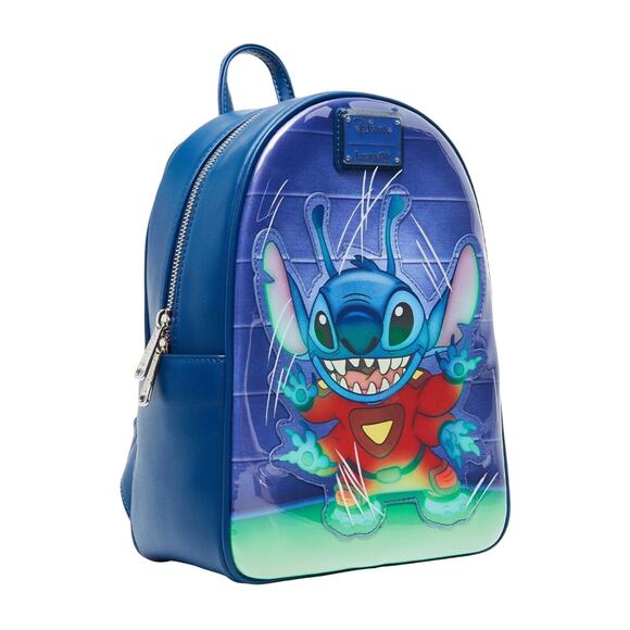 NWT Loungefly Disney Lilo & Stitch Experiment 626 Mini Backpack EXCLUSIVE - Picture 2 of 4